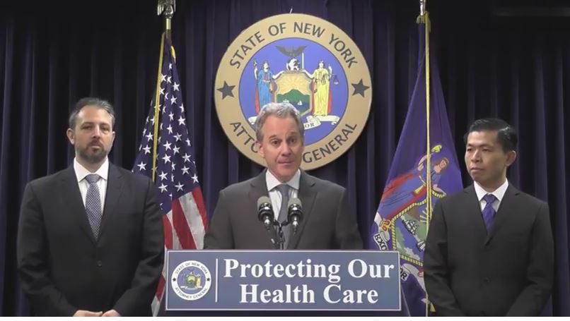New York AG Eric Schneiderman talks about lawsuit against Trump admin