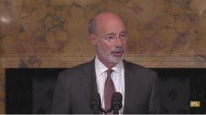 Pennsylvania Gov. Tom Wolf implement measures to manage budget