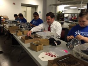 Arizona Gov. Ducey visits people with disabilities/Beacon Group
