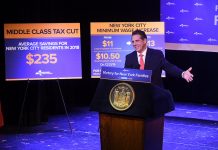 Gov. Andrew Cuomo announces minimum wage hikes, tax cuts