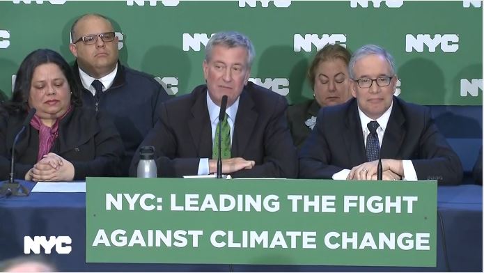 New York City sues big five oil companies