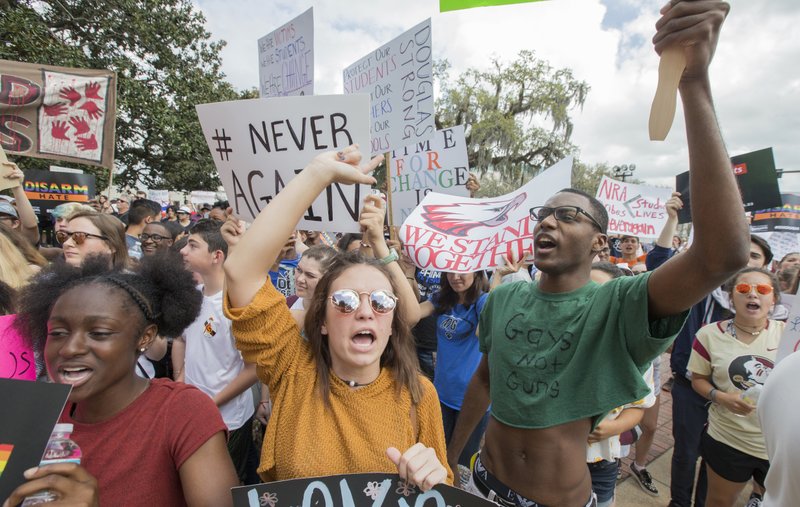 Florida Shool shooting Survivors Rally