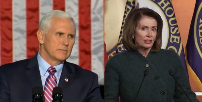 Pence Slams Pelosi