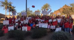 Arizona Educators RedforED movement