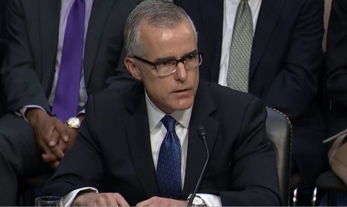 FBI Deputy Director Andrew McCabe