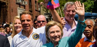 Gov. Cuomo and Hillary Clinton photo