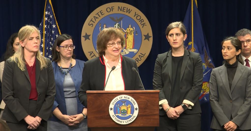 New York AG Barbara Underwood Press Conference