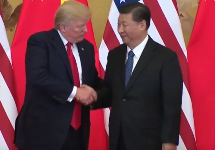 Trump and Xi Jinping