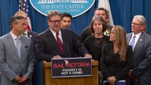 California on the brink to ending ending money bail system