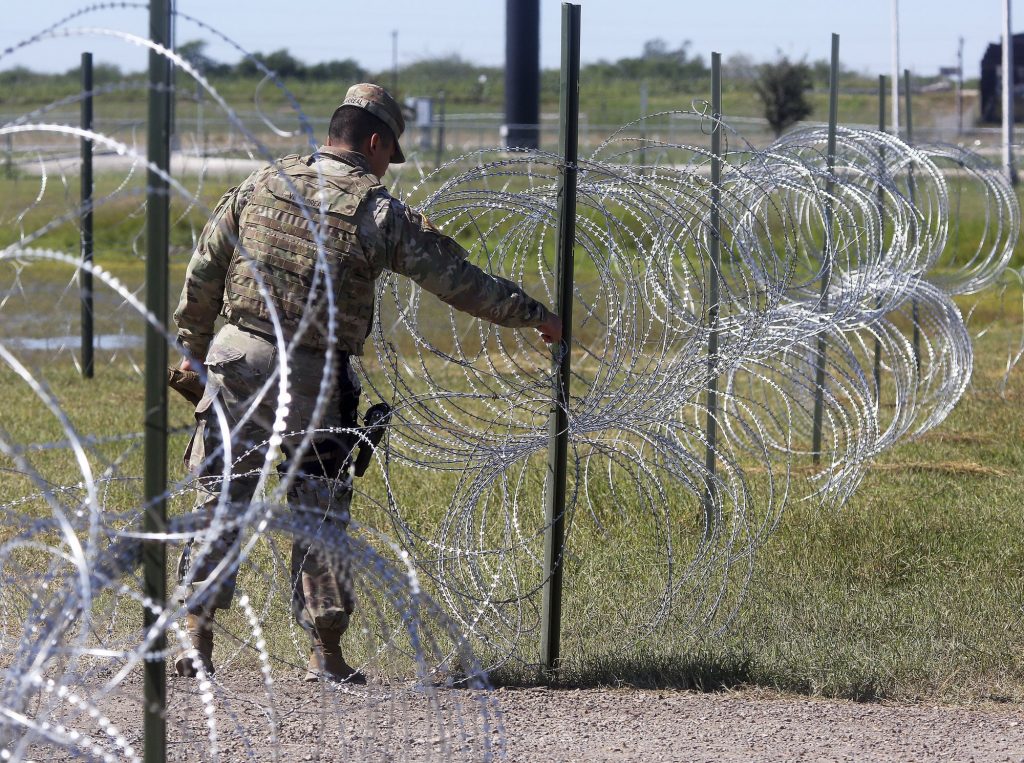 southwest border-barbed wire-