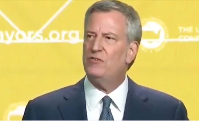 Mayor Bill de Blasio