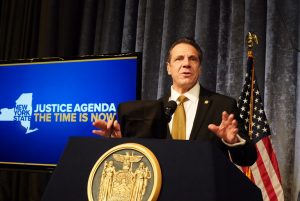 New York-Cuomo-Justice Agenda--single parents