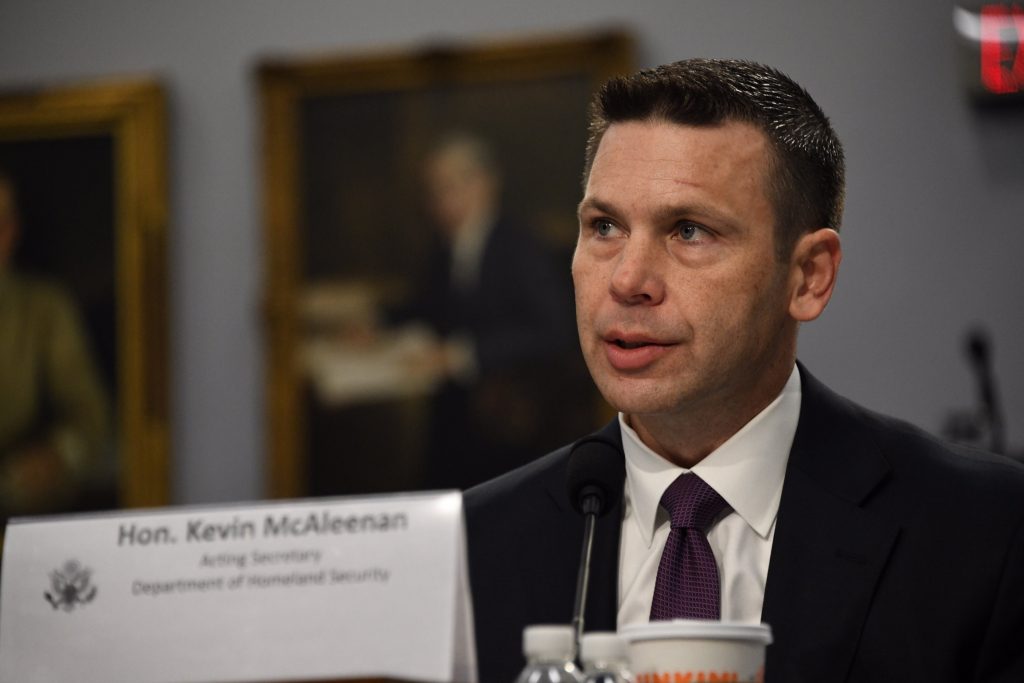 DHS Acting Sec. McAleenan