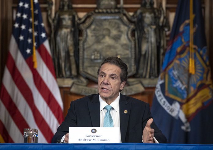 New York Gov. Cuomo press briefing on coronavirus pandemic