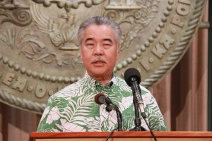 Hawaii Gov. David Ige press con COVID-19