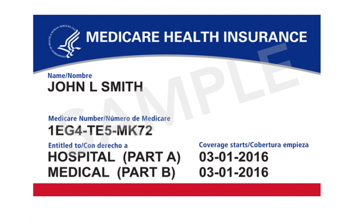 Medicare Card sample