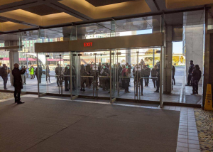 Republican vote challengers locked out in Detroit Michigan