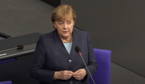 German Chancellor Angela Merkel