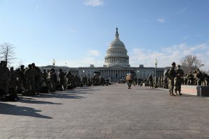 National Guard members deployed to secure Biden inauguration