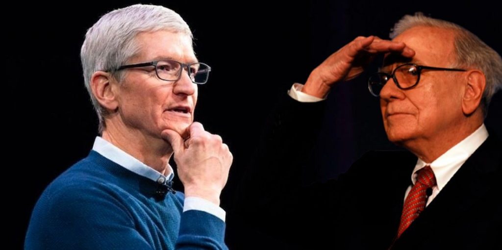Apple CEO Tim Cook & Berkshire Hathaway CEO Warren Buffett