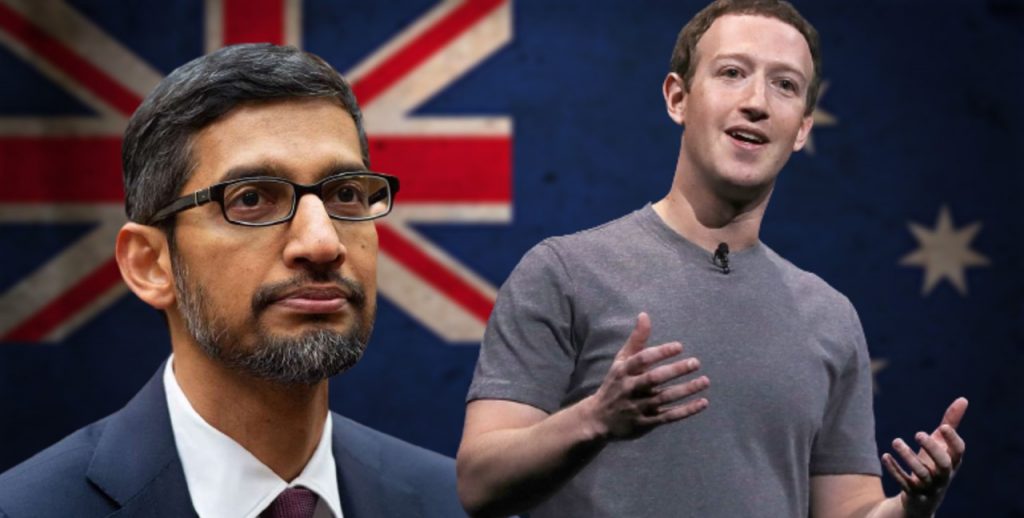 Australian News VS Google & Facebook