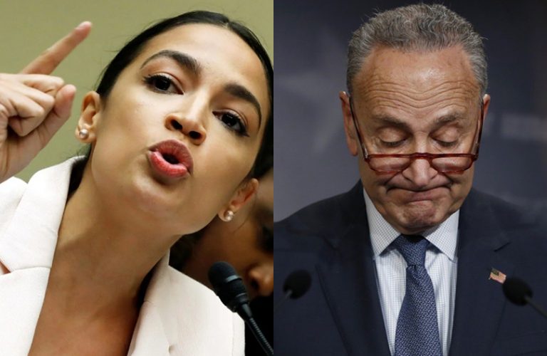 Threats and Backlash, Schumer Worried About Primary Upset from AOC