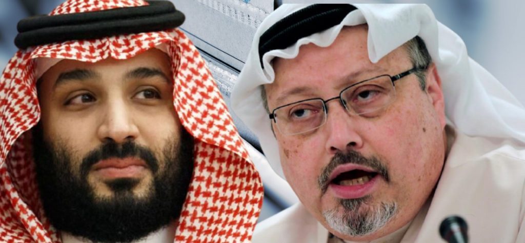 Crown Prince Mohammed Bin Salman and Journalist Jamal Khashoggi