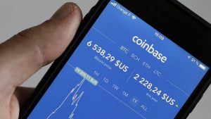 Coinbase App User Interface