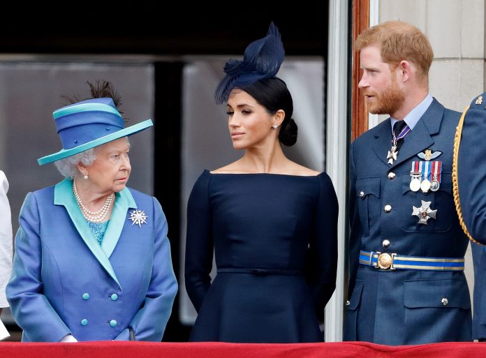 Queen Elizabeth II, Megan Markle, Prince Harry