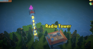 Audius Tower on Defi Land