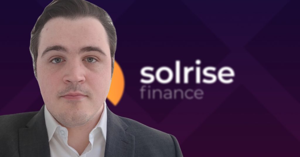 Joseph Edwards, Head of Financial Strategy at Crypto Firm Solrise Finance