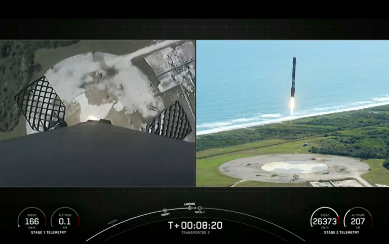 SpaceX successfully launches  Transporter-3 mission