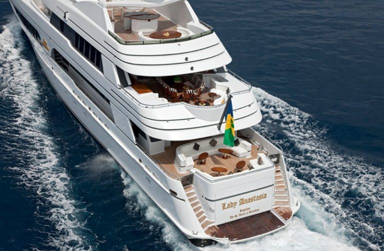Luxury yacht owned by Russian oligarch almost sunk by Ukrainian sailor