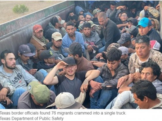Human smuggling: 76 migrants found in back of truck in Texas - USA Herald