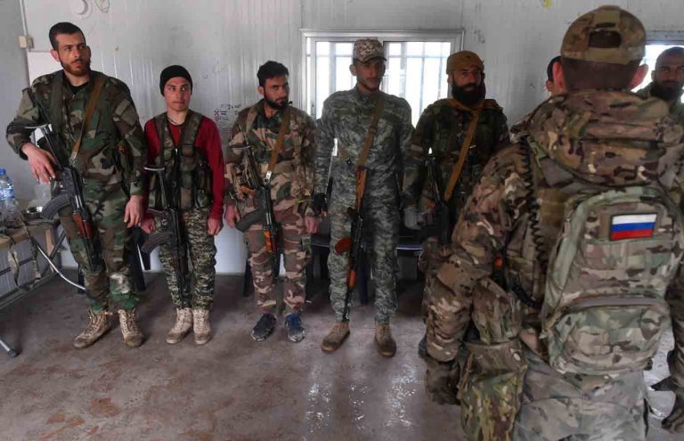 Syrian mercenaries deploying to fight war in Ukraine