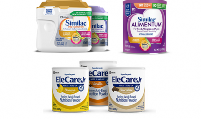 Abbott Infant Formula Products