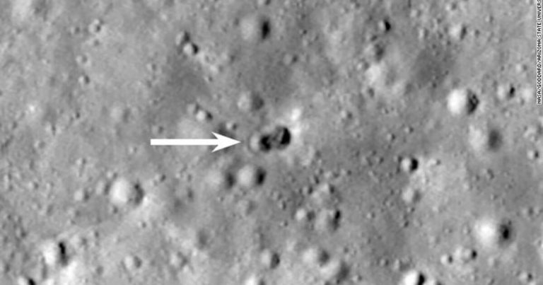 NASA baffled by double crater mystery crash on the Moon