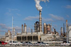 A crude oil refinery in Texas City, Tex.Credit...Bronte Wittpenn for The New York Times