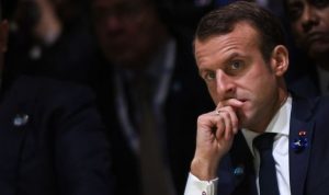 French President Emmanuel Macron video games