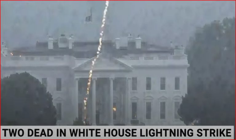 3 killed in White House lightning strike 