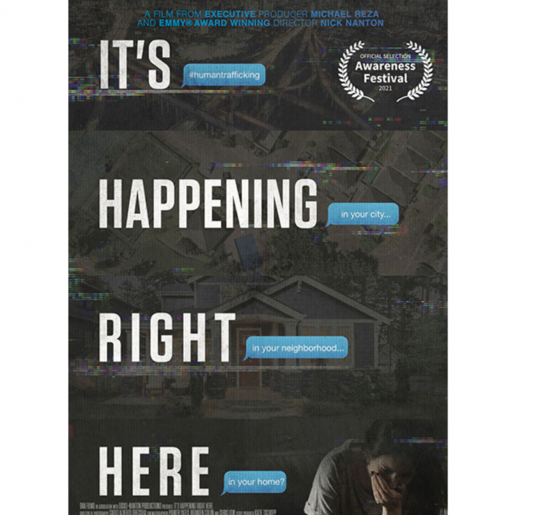 It’s Happening Right Here Documentary Raises Awareness on Human Trafficking