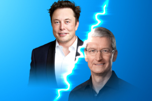 Elon Musk vs Tim Cook
