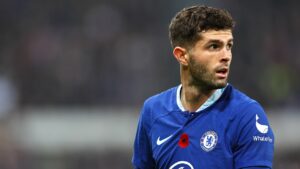 Christian Pulisic American soccer player at FC Chelsea