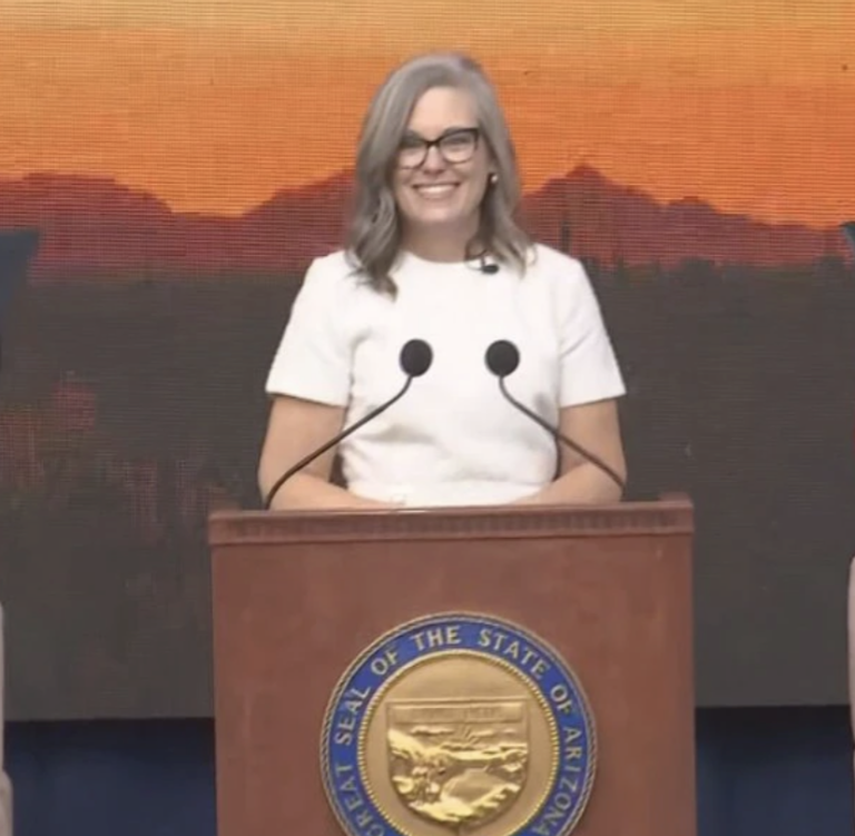 Arizona Governor Pledges Bipartisanship, Reform During Inaugural Address