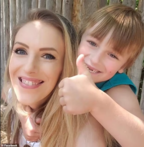 Emily and her son live in an RV behind the Wolfchild residence