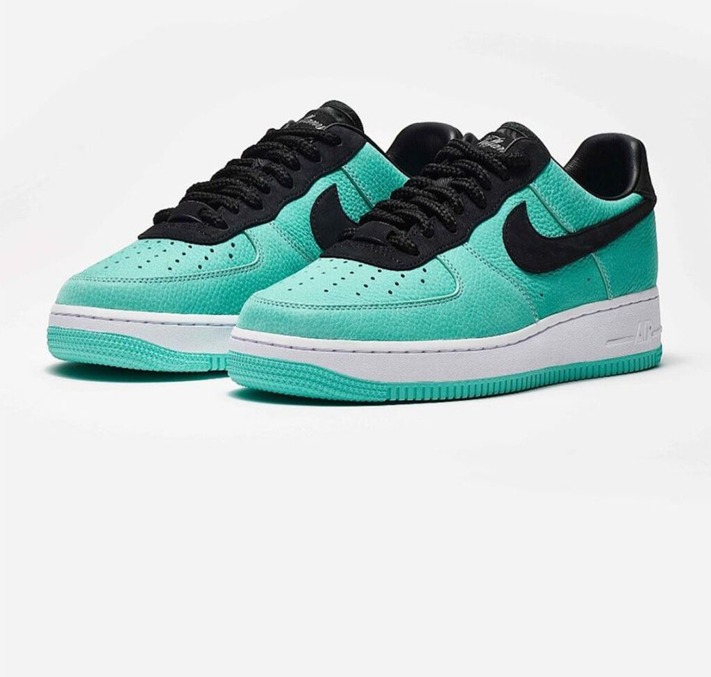 Tiffany & Co. Reveals Friends & Family Version Of Its Nike Air Force 1 Low “1837”