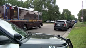 shooting in Brooklyn Center today