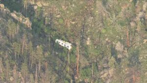 Bus Rolled Off Larimer County Road