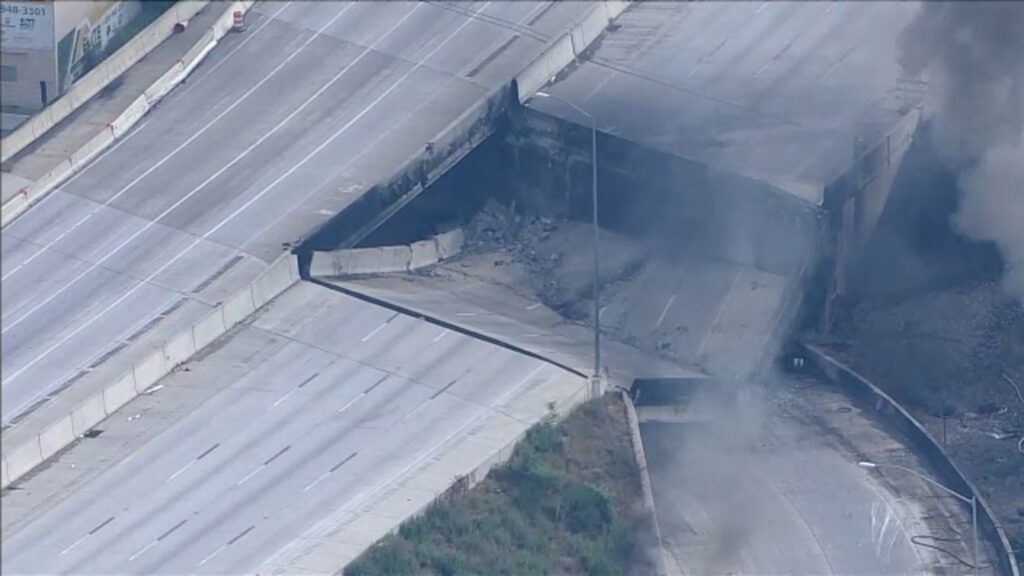 I-95 Section Collapses in Philadelphia
