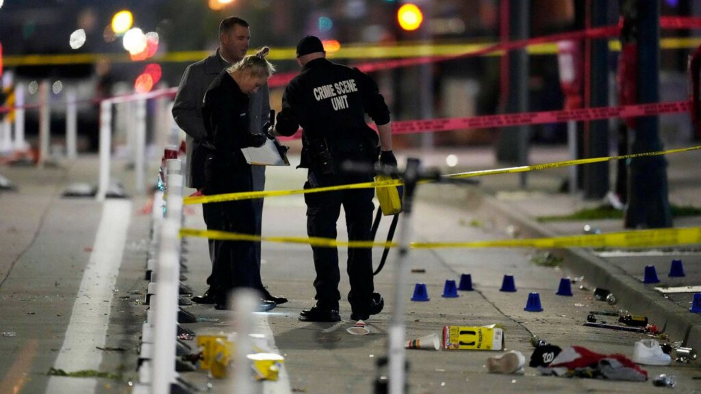 A Denver shooting after the Nuggets game